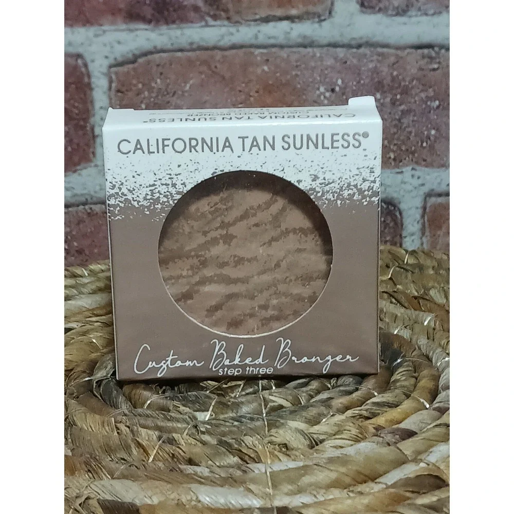 NEW California Tan Sunless Custom Glow Bronzer Face Powder